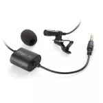 IK Multimedia® Irig Mic LAV Mike Lava Lavalier Mic + Free Storage Box & Sponge Mike & Stick **