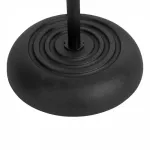 On Stage® MS7201B Mike stand straight, metal base, can be adjusted 83-152 cm. Round Base Mic Stand