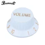 Paramount KPV15WH ปุ่ม Volume กีตาร์ไฟฟ้าทรง Strat สีขาว ปุ่มวอลุ่มกีตาร์, Volume Knob
