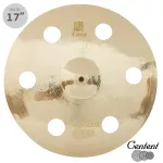 Centent TD-17Z Cymbals 6 Holes แฉ ขนาด 17 นิ้ว แบบ Ozone จาก ซีรีย์ B20 Tang Dragon ทำจากทองแดงผสม Bronze Alloy โลหะผ