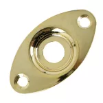 PARAMOUNT HJ002 Guru Jack Close Output Jack Guitar Plate Socket / Oval Shape