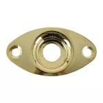 PARAMOUNT HJ002 Guru Jack Close Output Jack Guitar Plate Socket / Oval Shape