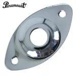 Paramount HJ002 แผ่นปิดแจ็คกีตาร์ ฝาครอบแจ็คกีตาร์ไฟฟ้า แบบทรงรี Output Jack Guitar Plate Socket / Oval Shape