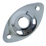 Paramount HJ002 แผ่นปิดแจ็คกีตาร์ ฝาครอบแจ็คกีตาร์ไฟฟ้า แบบทรงรี Output Jack Guitar Plate Socket / Oval Shape