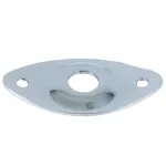 Paramount HJ002 แผ่นปิดแจ็คกีตาร์ ฝาครอบแจ็คกีตาร์ไฟฟ้า แบบทรงรี Output Jack Guitar Plate Socket / Oval Shape