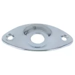 Paramount HJ002 แผ่นปิดแจ็คกีตาร์ ฝาครอบแจ็คกีตาร์ไฟฟ้า แบบทรงรี Output Jack Guitar Plate Socket / Oval Shape
