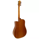 Mantic AG-380C, airy, 40 inches, Dreadnough shape, Mahogany Wood, both coating + free bag & tuner & ka