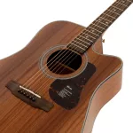 Mantic AG-380C, airy, 40 inches, Dreadnough shape, Mahogany Wood, both coating + free bag & tuner & ka