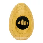 Echoslapp Egg Shaker, DECS-Eggwood Wooden Eggs, 2 packs