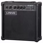 Lirevo®, guitar amplifier, electric guitar, 15 watts, has a crackling effect in the FB-G15 ** new guitar amplifier / 1 year insurance