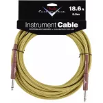 FENDER® Custom Shop Tweed, a 5.5M guitar jack cable, two sides 18.6FT Instrument Cable