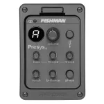 Fishman® Presys+ Guru Pickle Side installation form There are 1/4 jack jacks "and the XLR Jack PSY-FAAAPRESYS Plus onboard Preamp Pickup System.