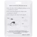 MINS Pick Guitar / Trans liver Adjacent to the front guitar model SP-201 Guitar Transducer