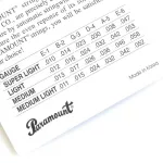 PARAMOUNT, airy guitar line, number 11 Medium Light, 0.011-0.052 + Free Guitar ** Made in Korea ** model AS-11