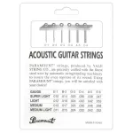 PARAMOUNT, airy guitar line, number 11 Medium Light, 0.011-0.052 + Free Guitar ** Made in Korea ** model AS-11