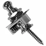 PARAMOUNT Lock Strap Strap / Guitar Strap, PSL700C color, Chrome color pins, guitar straps, strap security Lock, Strap Button