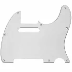 Paramount ปิ๊กการ์ดกีตาร์ไฟฟ้า ทรง Tele 3 Ply รุ่น X3109007 Snow White Telecaster Pickguard 3 Ply