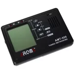 Aroma 2 in 1 Guitar Tuner + Metronome model AMT500 Location + Stroke - Black