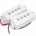 Belcat Ferrite Precision Bass Pickup รุ่น BP-40-WH สีขาว