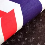 Carlsbro Drum Mat Carpet พรมกลอง พรมกลองชุดไฟฟ้า วัสดุผ้ากำมะหยี่ นุ่มมาก ลายอังกฤษ ขนาด120x 148 ซม. , Model CEN15