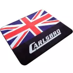 Carlsbro Drum Mat Carpet พรมกลอง พรมกลองชุดไฟฟ้า วัสดุผ้ากำมะหยี่ นุ่มมาก ลายอังกฤษ ขนาด120x 148 ซม. , Model CEN15