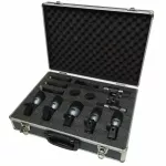 Carlsbro ชุดไมโครโฟนกลอง รุ่น DM7P Professional พร้อมเคสอะลูมินัม ไมค์กลอง, Drum Mic, Drum Microphone, ไมค์จ่อเครื่องดนตรี