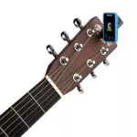 D'Addario® guitar strap machine Good digital Professional level ECLIPSE model free battery ready to use Guitar String Headstock Tuner
