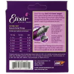 Elixir® Polyweb สายกีตาร์โปร่ง เบอร์ 10 แบบ 80/20 Bronze ของแท้ 100% Extra Light, .010 - .047 ** Made in USA **