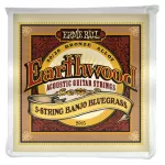 ERNIE BALL® Black 5 Blue Group 80/20 Bronze 100% authentic Earthwood 5 -String Banjo Bluegrass .009 - .020 ** Made in USA **