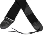 Fender® Strap Black Poly, the guitar sash / 2 -inch acoustic guitar strap, Yellow has 100% authentic Fender logo.