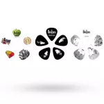 D'Addario® The Beatles Artist Pickle Pickle, 1 pack with 15 metal boxes, 3 designs, 0.7 mm thick, model 1Cab4-15BT2 ** Limited Edition **