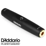 D'Addario® หัวต่อสายแจ็ค แบบสเตอริโอ รุ่น PW-P047T 1/4 Female Stereo Adaptor