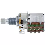 Paramount H69 ปุ่มหมุนวอลุ่ม แบบกด A250K Ohm ขนาดเล็ก ก้านยาว Push / Pull Volume Switch Potentiometer, High Pole