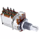 Paramount H75 ปุ่มหมุนวอลุ่ม แบบกด B500K Ohm ขนาดเล็ก ก้านยาว Push / Pull Volume Switch Linear Taper Potentiometer, High Pole