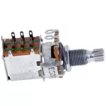 Paramount H75 ปุ่มหมุนวอลุ่ม แบบกด B500K Ohm ขนาดเล็ก ก้านยาว Push / Pull Volume Switch Linear Taper Potentiometer, High Pole