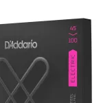 D'Addario® XTB45100 สายกีตาร์เบส 4 สาย แบบนิกเกิล สายเคลือบ ซีรีย์ XT Long Scale, Light, 45-100 ** Made in USA **
