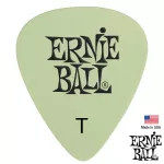 ERNIE BALL® Super Glow Pick P09224 Pickled Glowing Guitar in Dark Thin 0.46 mm ** Made in USA **