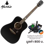 Mantic GT-1D, 41 inch acoustic guitar, Dreadnough style, Angle Mandrus/Cherry Wood + Free Bag & Kapo & Pi
