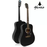 Mantic GT-1D, 41 inch acoustic guitar, Dreadnough style, Angle Mandrus/Cherry Wood + Free Bag & Kapo & Pi