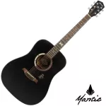 Mantic GT-1D, 41 inch acoustic guitar, Dreadnough style, Angle Mandrus/Cherry Wood + Free Bag & Kapo & Pi