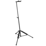 On Stage® GS7155, a guitar stand, can be used with all types of guitar, can be adjusted at 62.5-108 cm. Hang -it ™ Single Guitar Stand