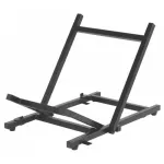 On Stage® RS4000 Amp amp stand for small foldable amps can be folded. Foldable Tiltback Amp Stand