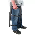 On Stage® RS4000 Amp amp stand for small foldable amps can be folded. Foldable Tiltback Amp Stand