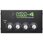 MACKIE® HM-4 Amplifier Earr To be exported to the headphones very much at the same time at the same 4 pieces + free of the adapter ** insurance