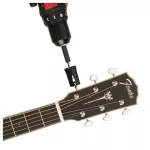 Fender® Turbo Tune String Winder that rotates the knob. The guitar pins Can remove the head attached to the drill