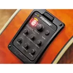 Fishman® Presys Blend ปิ๊กอัพกีตาร์โปร่ง แบบติดตั้งด้านข้าง ใส่ถ่านที่แผงควบคุม รุ่น OEM-PSY-301 Presys Blend Onboard Preamp Pickup System