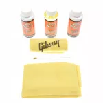 GIBSON® ชุดน้ำยาเช็ดทำความสะอาดกีตาร์ไฟฟ้า + ผ้าเช็ด + แปรงปัดฝุ่น รุ่น Vintage Reissue Guitar Restoration Kit