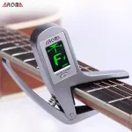 AROMA Kapo Guitar + 2IN1 Guitar Strap Model AC-05 Capo & Guitar Tuner Device