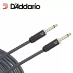 D'Addario® สายแจ็คกีตาร์ 3 เมตร หัวล็อคพิเศษ Geo-Tip™ ระดับมืออาชีพ รุ่น American Stage Instrument Cable