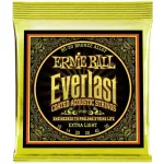 ERNIE BALL® Everlast, Airy Guitar Cable No. 10, 80/20 Bronze 100% Everlast Coated 80/20 Bronzeextra Light .010 - .050 Made in USA